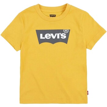 Υφασμάτινα Κορίτσι T-shirt με κοντά μανίκια Levi's 151245 Άσπρο