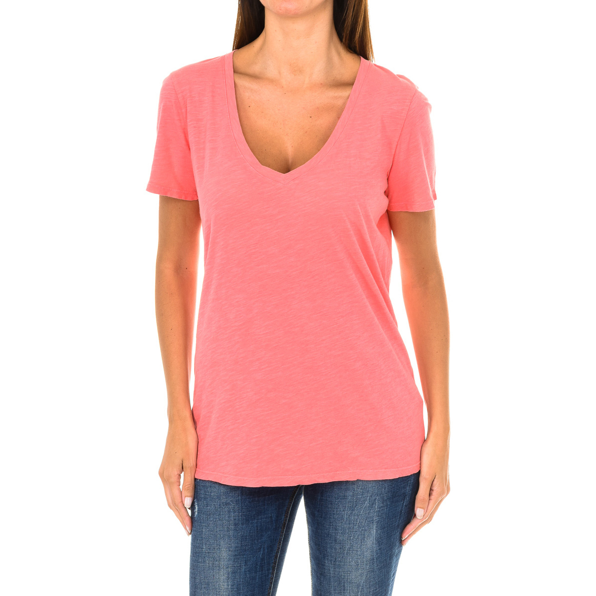 Υφασμάτινα Γυναίκα Μπλουζάκια με μακριά μανίκια Emporio Armani 3Y5T45-5JZMZ-1480 Red