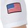 Υφασμάτινα Άνδρας T-shirts & Μπλούζες Nasa BASIC FLAG V NECK Άσπρο