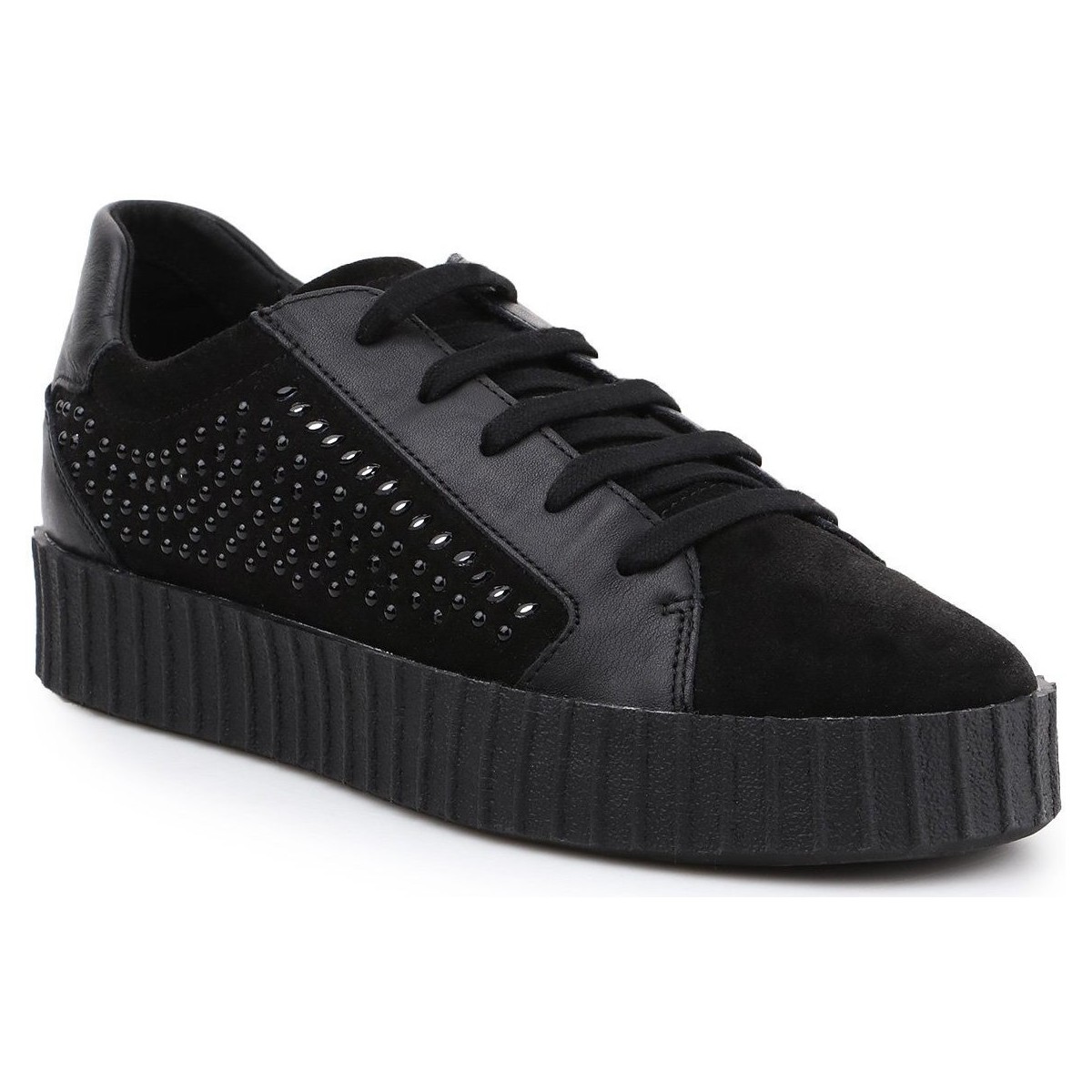 Παπούτσια Γυναίκα Χαμηλά Sneakers Geox D Hidence B D6434B-02285-C9999 Black
