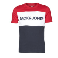 Υφασμάτινα Άνδρας T-shirt με κοντά μανίκια Jack & Jones JJELOGO BLOCKING Red