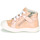 Παπούτσια Κορίτσι Ψηλά Sneakers GBB LEOZIA Ροζ