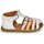 Παπούτσια Κορίτσι Σανδάλια / Πέδιλα GBB PERLE Άσπρο / Orange