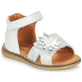 Παπούτσια Κορίτσι Σανδάλια / Πέδιλα GBB SATIA Άσπρο / Silver
