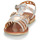 Παπούτσια Κορίτσι Σανδάλια / Πέδιλα GBB FANNI Άσπρο / Ροζ / Χρυσο