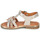 Παπούτσια Κορίτσι Σανδάλια / Πέδιλα GBB EGEA Άσπρο / Ροζ / Χρυσο