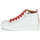 Παπούτσια Κορίτσι Ψηλά Sneakers Little Mary SASHA (VE014) Άσπρο / Red