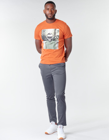 Υφασμάτινα Άνδρας Παντελόνια Chino/Carrot Jack & Jones JJIMARCO Grey