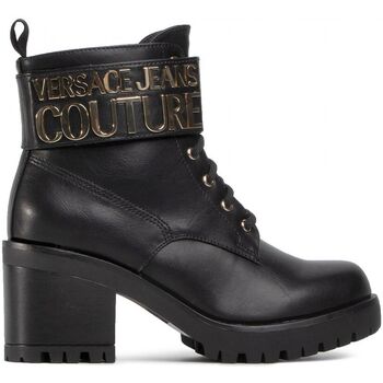 Παπούτσια Γυναίκα Μποτίνια Versace VZAS90 Black