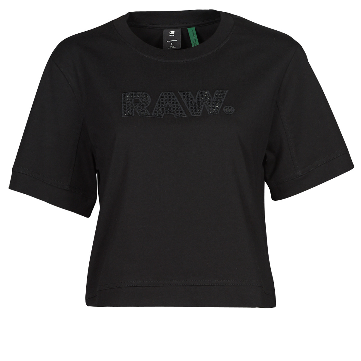 G-Star Raw  T-shirt με κοντά μανίκια G-Star Raw BOXY FIT RAW EMBROIDERY TEE