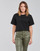 Υφασμάτινα Γυναίκα T-shirt με κοντά μανίκια G-Star Raw BOXY FIT RAW EMBROIDERY TEE Black
