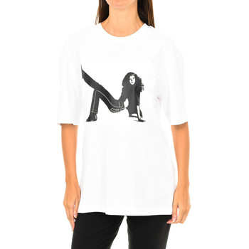 Υφασμάτινα Γυναίκα T-shirt με κοντά μανίκια Calvin Klein Jeans J20J209272-112 Άσπρο