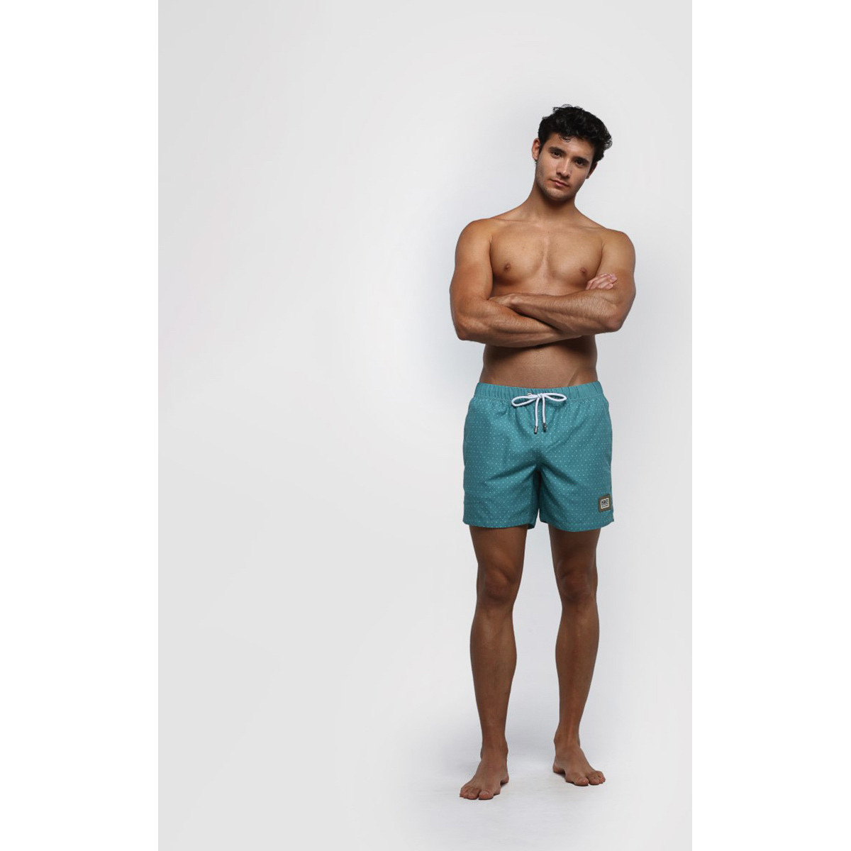Υφασμάτινα Άνδρας Μαγιώ / shorts για την παραλία Munich UM0572-18 Green