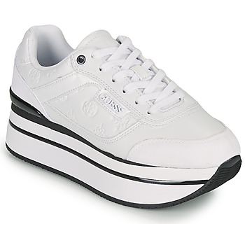 Παπούτσια Γυναίκα Χαμηλά Sneakers Guess HANSIN Άσπρο