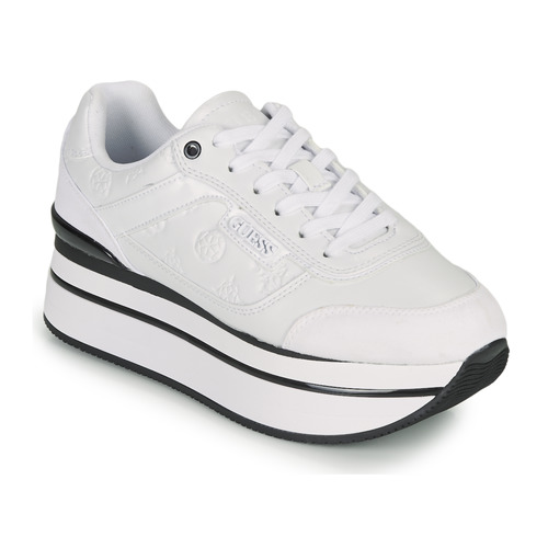 Παπούτσια Γυναίκα Χαμηλά Sneakers Guess HANSIN Άσπρο