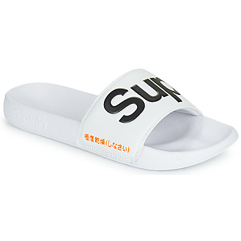 Παπούτσια Άνδρας σαγιονάρες Superdry CLASSIC SUPERDRY POOL SLIDE Άσπρο