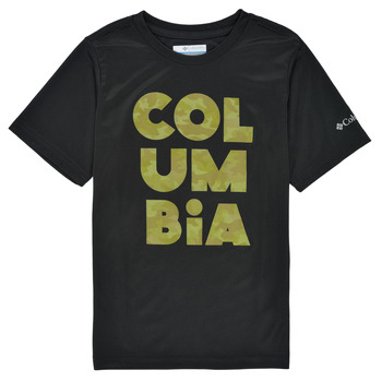 Υφασμάτινα Αγόρι T-shirt με κοντά μανίκια Columbia GRIZZLY GROVE Black