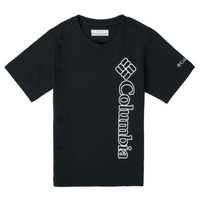 Υφασμάτινα Αγόρι T-shirt με κοντά μανίκια Columbia HAPPY HILLS GRAPHIC Black