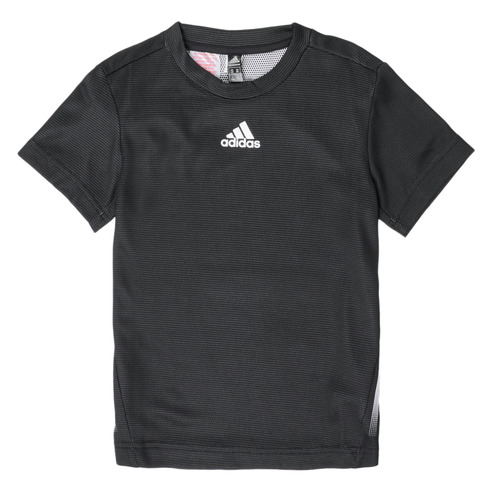 Υφασμάτινα Αγόρι T-shirt με κοντά μανίκια adidas Performance B A.R. TEE Black