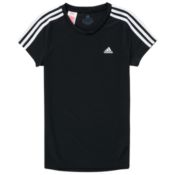 Υφασμάτινα Κορίτσι T-shirt με κοντά μανίκια Adidas Sportswear G 3S T Black