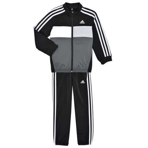 Υφασμάτινα Αγόρι Σετ από φόρμες Adidas Sportswear B TIBERIO TS Black / Grey