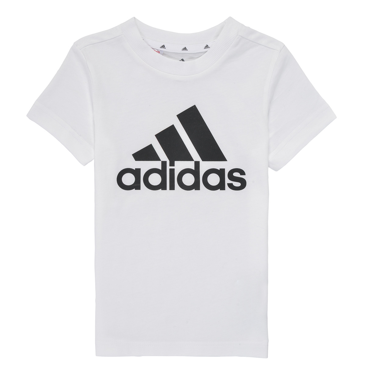 Υφασμάτινα Αγόρι T-shirt με κοντά μανίκια Adidas Sportswear B BL T Άσπρο