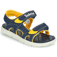 Παπούτσια Παιδί Σανδάλια / Πέδιλα Timberland PERKINS ROW 2-STRAP Μπλέ / Yellow