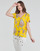 Υφασμάτινα Γυναίκα T-shirt με κοντά μανίκια Desigual LEMARK Yellow
