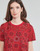 Υφασμάτινα Γυναίκα T-shirt με κοντά μανίκια Desigual LYON Red