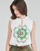 Υφασμάτινα Γυναίκα Αμάνικα / T-shirts χωρίς μανίκια Desigual ROSEN Άσπρο