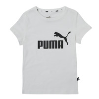 Υφασμάτινα Κορίτσι T-shirt με κοντά μανίκια Puma ESS TEE Άσπρο