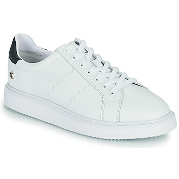 Παπούτσια Γυναίκα Χαμηλά Sneakers Lauren Ralph Lauren ANGELINE II Άσπρο