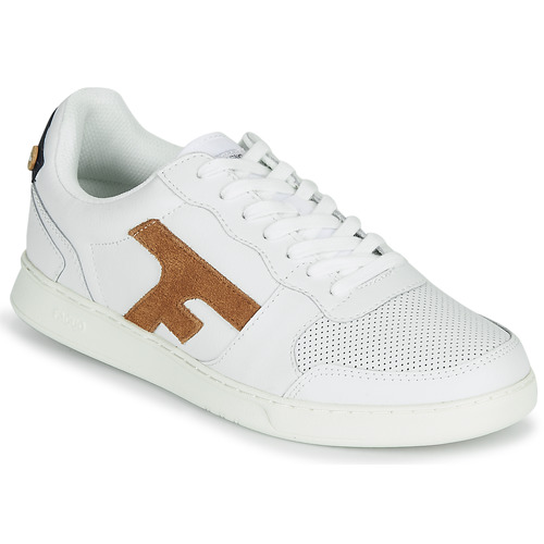 Παπούτσια Άνδρας Χαμηλά Sneakers Faguo HAZEL LEATHER Άσπρο / Brown