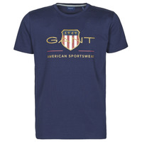 Υφασμάτινα Άνδρας T-shirt με κοντά μανίκια Gant ARCHIVE SHIELD Marine