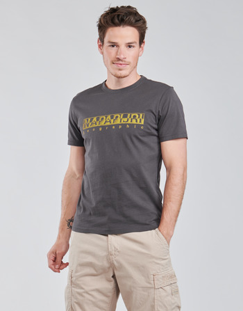 Υφασμάτινα Άνδρας T-shirt με κοντά μανίκια Napapijri SALLAR SS Grey / Fonce