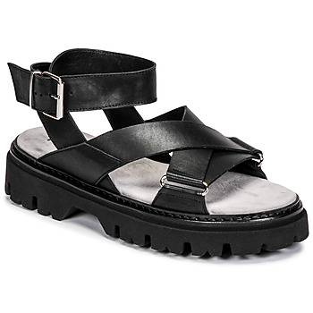 Παπούτσια Γυναίκα Σανδάλια / Πέδιλα Fru.it 6757-100-NERO Black
