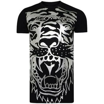 Υφασμάτινα Άνδρας T-shirt με κοντά μανίκια Ed Hardy - Big-tiger t-shirt Black