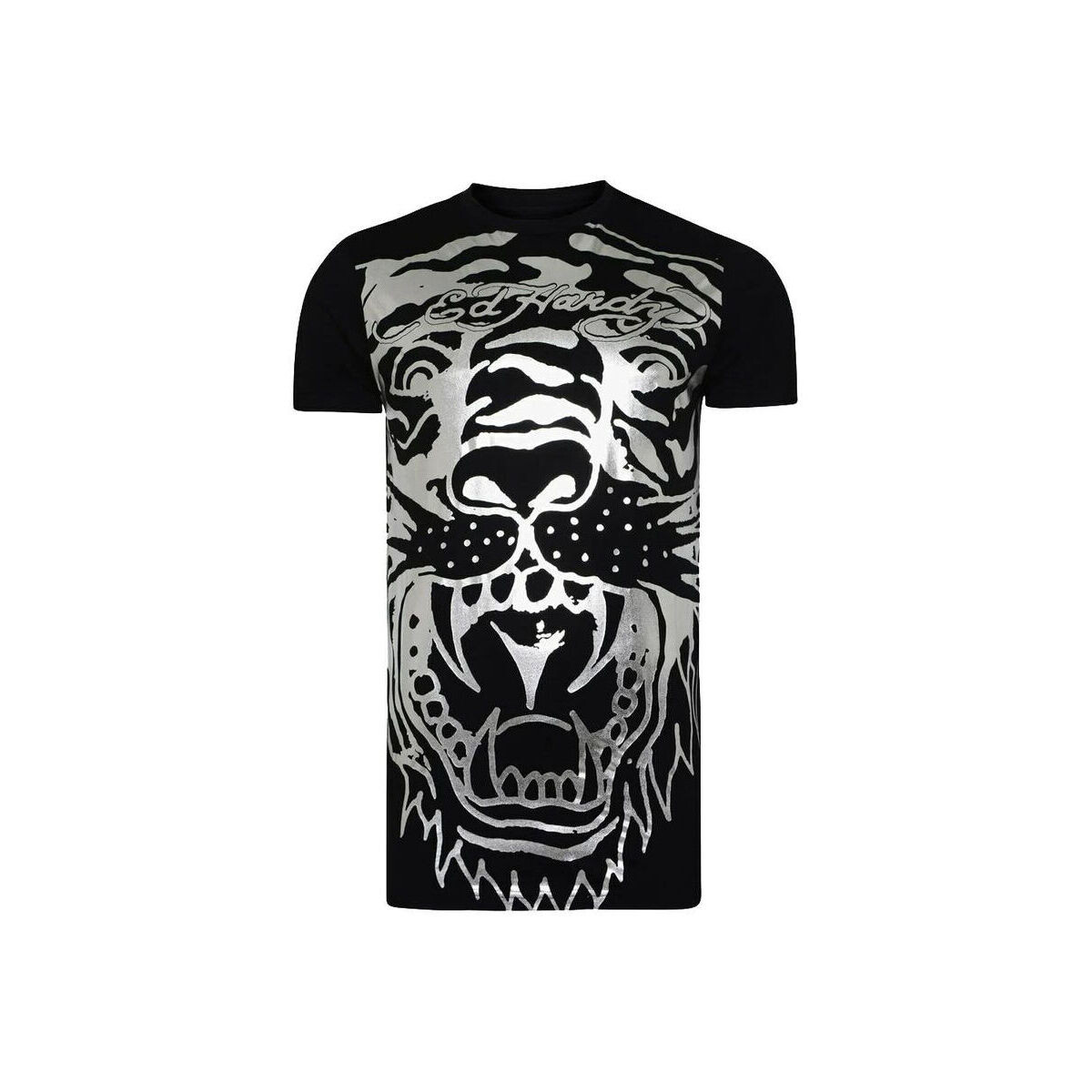 Υφασμάτινα Άνδρας T-shirt με κοντά μανίκια Ed Hardy Big-tiger t-shirt Black