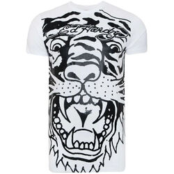 Υφασμάτινα Άνδρας T-shirt με κοντά μανίκια Ed Hardy Big-tiger t-shirt Άσπρο
