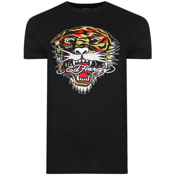 Υφασμάτινα Άνδρας T-shirt με κοντά μανίκια Ed Hardy - Mt-tiger t-shirt Black
