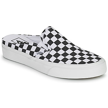 Παπούτσια Τσόκαρα Vans Classic Slip-On Mule Black / Άσπρο