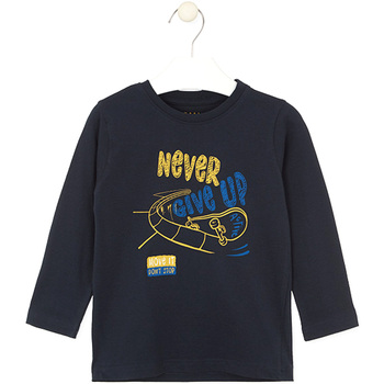 Υφασμάτινα Παιδί T-shirts & Μπλούζες Losan 025-1635AL Μπλέ