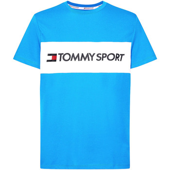 Υφασμάτινα Άνδρας T-shirt με κοντά μανίκια Tommy Hilfiger S20S200375 Μπλέ