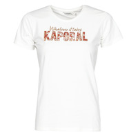 Υφασμάτινα Γυναίκα T-shirt με κοντά μανίκια Kaporal PENIN Άσπρο