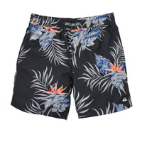 Υφασμάτινα Αγόρι Μαγιώ / shorts για την παραλία Quiksilver PARADISE EXPRESS 15 Black