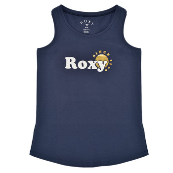 Υφασμάτινα Κορίτσι Αμάνικα / T-shirts χωρίς μανίκια Roxy THERE IS LIFE FOIL Marine