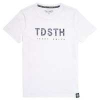 Υφασμάτινα Αγόρι T-shirt με κοντά μανίκια Teddy Smith T-MAX Άσπρο