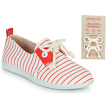 Παπούτσια Παιδί Χαμηλά Sneakers Armistice STONE ONE Άσπρο / Red