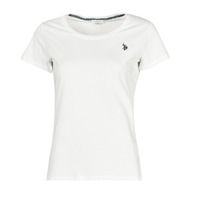 Υφασμάτινα Γυναίκα T-shirt με κοντά μανίκια U.S Polo Assn. BELLA R NECK TEE SS Άσπρο