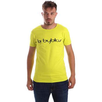Υφασμάτινα Άνδρας T-shirt με κοντά μανίκια Byblos Blu 2MT0023 TE0048 Κίτρινος